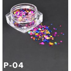 Mix barev kruhy,P-04
