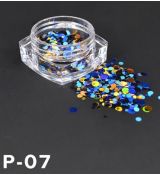Mix barev kruhy,P-07