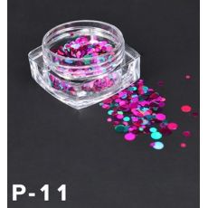 Mix barev kruhy,P-11