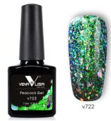 Vena Lisa, peacock gel lak, v722