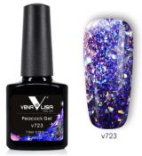 Vena Lisa, peacock gel lak, v723