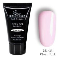 Francheska POLY GEL,CLEAR PINK-45ml-č.751