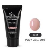 Francheska POLY GEL,č.304/NATURAL PINK-30 ml