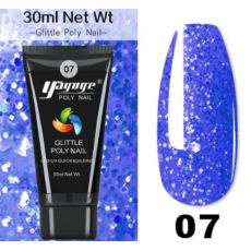 YAYOGE poly gel glitter,30 ml-07