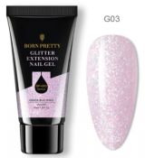 Born Pretty poly gel glitter,30 ml-BP-G03