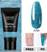 Rosalind GLITTER POLY GEL,RE06-A764,30 ml