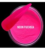 2 v 1, DIPPING A AKRYL NEON BAREVNÝ PUDR, NEON FUCHSIA,10 g