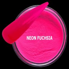 2 v 1, DIPPING A AKRYL NEON BAREVNÝ PUDR, NEON FUCHSIA,10 g