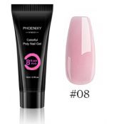 PHOENIXY poly gel, 15 ml - č.8- ROSE PINK