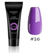 PHOENIXY poly gel, 15 ml - č.16- PURPLE