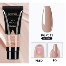 Limegirl barevný polygel,15 ml- coffee