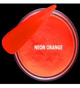2 v 1, DIPPING A AKRYL NEON BAREVNÝ PUDR, NEON ORANGE,10 g