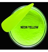 2 v 1, DIPPING A AKRYL NEON BAREVNÝ PUDR, NEON YELLOW,10 g