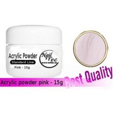 Nailtec profi akryl pudr,růžový,15g