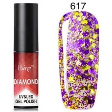 Ellwings Diamond,gellak s velkými třpytkami,617