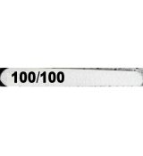 Bílý pilník 100/100 s čísly