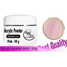 Nailtec profi akryl pudr,růžový,50g