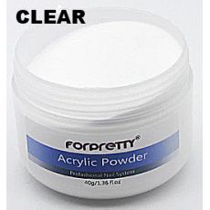 FORPRETTY,akryl pudr,40g-CLEAR