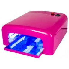 UV lampa,růžová,36W