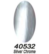 CND barevný shellack,40532-Silver chrome