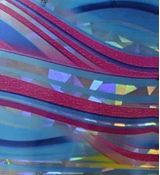 zdobící fólie velká,100 cm x 4 cm,č.1