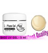 Nailtec PROFI BASE UV gel,Standard Line,5 ml-žlutý,DOPRODEJ