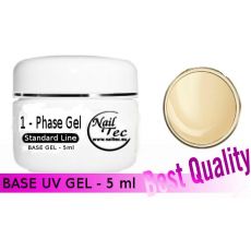 Nailtec PROFI BASE UV gel,Standard Line,5 ml-žlutý,DOPRODEJ