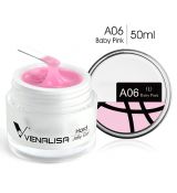 Venalisa,UV gel,50 ml-A06 Baby Pink