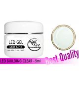 Nailtec PROFI LED BUILDING CLEAR gel,5 ml-DOPRODEJ