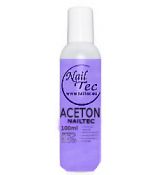 Nailtec aceton fialový,s lanolinem,100ml