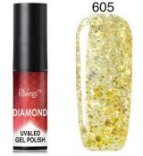 Ellwings Diamond,gellak s velkými třpytkami,605