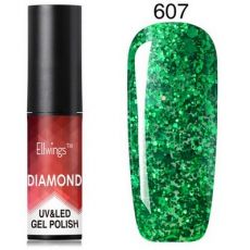 Ellwings Diamond,gellak s velkými třpytkami,607