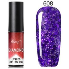 Ellwings Diamond,gellak s velkými třpytkami,608