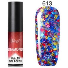 Ellwings Diamond,gellak s velkými třpytkami,613