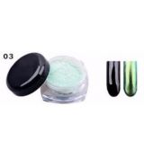 Nailtec metalický leštící mirror pudr,č.03