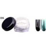 Nailtec metalický leštící mirror pudr,č.06